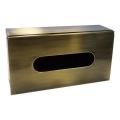 Диспенсер для салфеток 25x13 см бронзовый