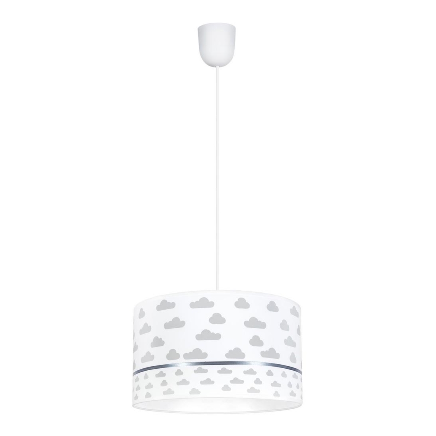 Дитяча люстра PIKKI 1xE27/60W/230V сірий