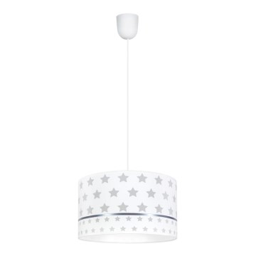 Дитяча люстра PIKKI 1xE27/60W/230V сірий