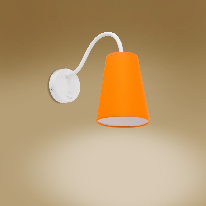 Дитяча настінна лампа WIRE COLOUR 1xE27/15W/230V