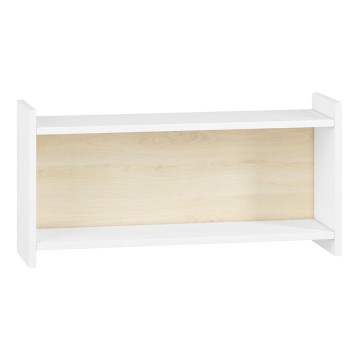 Дитяча настінна полиця BUBO 35x72 см білий/бежевий