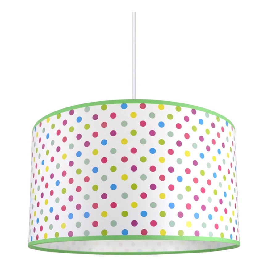 Дитяча підвісна люстра DOTS 1xE27/60W/230V