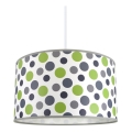 Дитяча підвісна люстра DOTS 1xE27/60W/230V