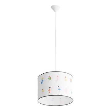 Дитяча підвісна люстра FAIRY 1xE27/15W/230V діаметр 40 см фея