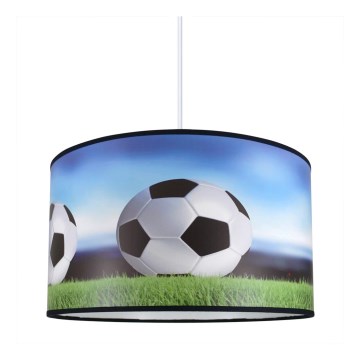 Дитяча підвісна люстра FOOTBALL 1xE27/60W/230V