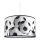 Дитяча підвісна люстра FOOTBALL 1xE27/60W/230V