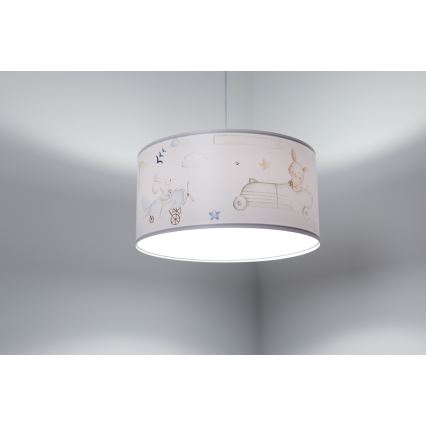 Дитяча підвісна люстра SWEET DREAMS 1xE27/60W/230V діаметр 30 см