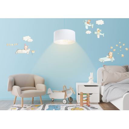 Дитяча підвісна люстра SWEET DREAMS 1xE27/60W/230V діаметр 30 см