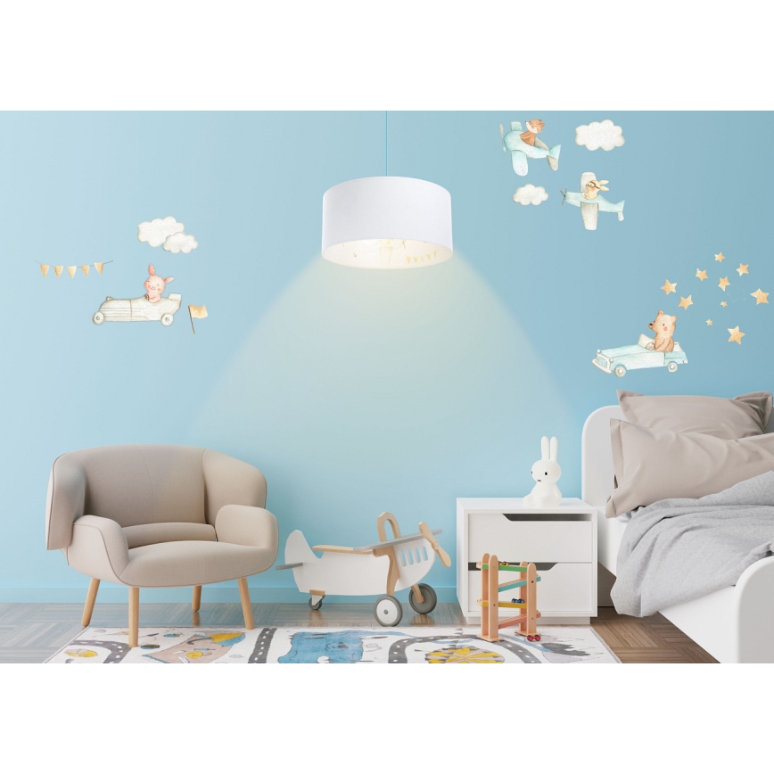 Дитяча підвісна люстра SWEET DREAMS 1xE27/60W/230V діаметр 30 см