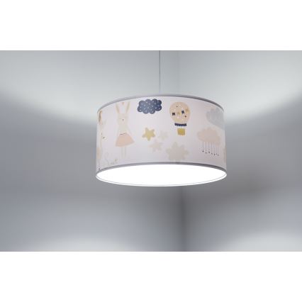 Дитяча підвісна люстра SWEET DREAMS 1xE27/60W/230V діаметр 30 см