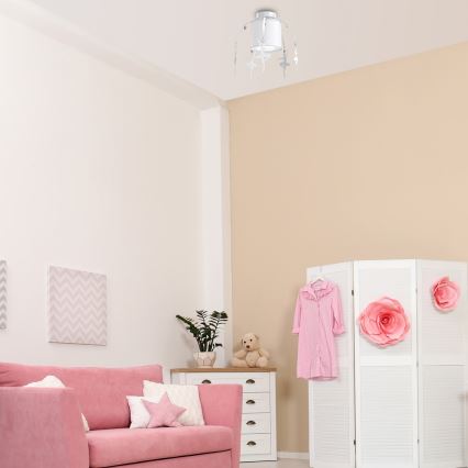 Дитяча пристельова люстра BALLET 1xE27/60W/230V