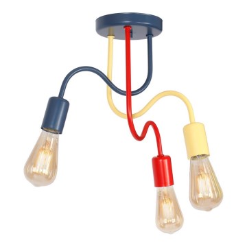 Дитяча пристельова люстра DOW 3xE27/60W/230V