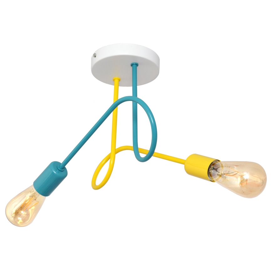 Дитяча пристельова люстра OXFORD 2xE27/15W/230V