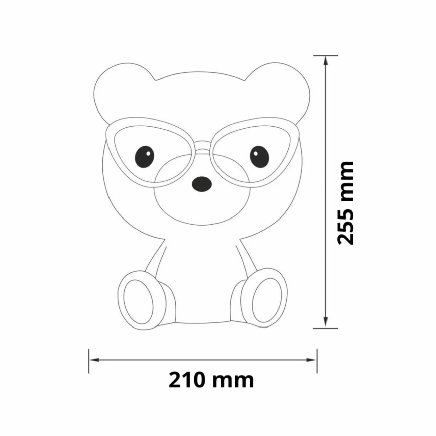 Дитяча сенсорна LED лампа з регулюванням яскравості BIBI LED/2,5W/3,7V 1200 mAh