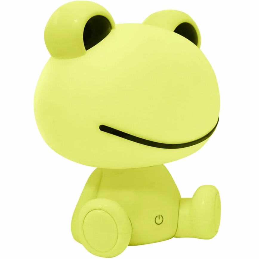 Дитяча сенсорна LED лампа з регулюванням яскравості FROG LED/2,5W/3,7V 1200 mAh