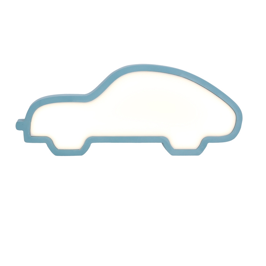 Дитяча світлодіодна настільна лампа CAR LED/11 Вт/230 В синя