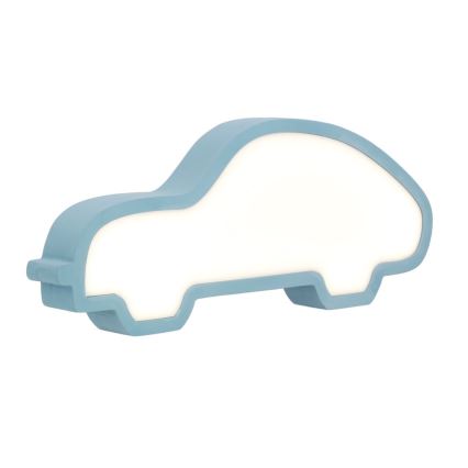 Дитяча світлодіодна настільна лампа CAR LED/11 Вт/230 В синя