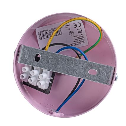 Дитяче настінне освітлення МАЛЕНЬКИЙ МЕТЕЛИК 1xE14/60W рожевий