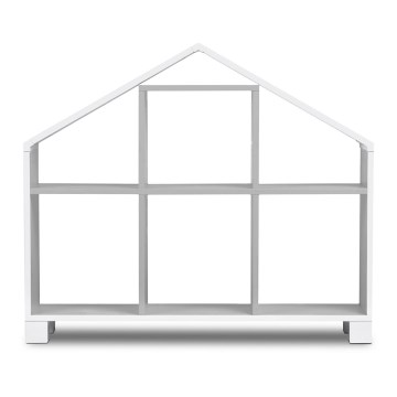 Дитяча бібліотека MIRUM 80,7x93,4 см білий/сірий