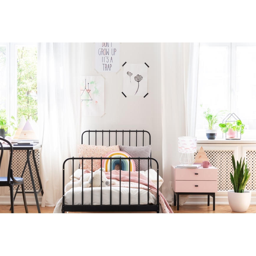 Дитяча лампа PIKKI 1xE27/60W/230V рожевий