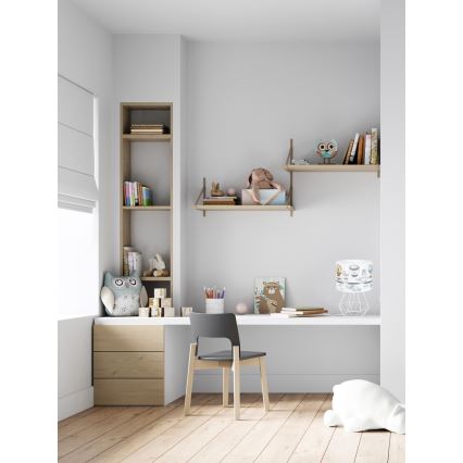 Дитяча лампа PIKKI 1xE27/60W/230V синій