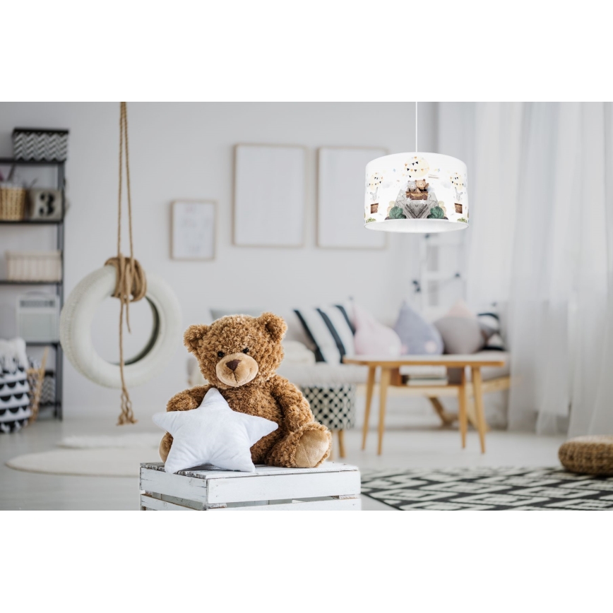 Дитяча люстра BEARS 1xE27/60W/230V