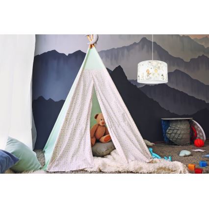 Дитяча люстра CIRCUS 1xE27/60W/230V