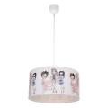 Дитяча люстра GIRLS VIBES 1xE27/60W/230V, діаметр 40 см, для дівчат