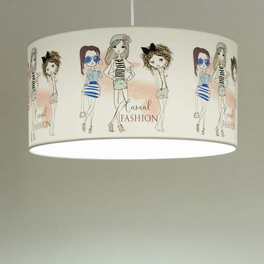 Дитяча люстра GIRLS VIBES 1xE27/60W/230V, діаметр 40 см, для дівчат