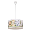 Дитяча люстра KIDS ROOM 1xE27/60W/230V, діам. 40 см, джунглі