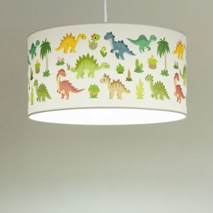 Дитяча люстра KIDS ROOM 1xE27/60W/230V діаметр 40 см динозавр