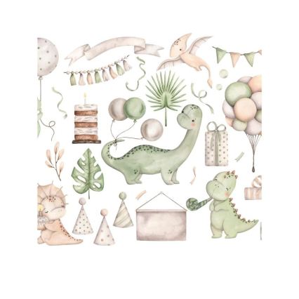 Дитяча люстра KIDS ROOM 1xE27/60W/230V Ø 40 см у вигляді динозавра