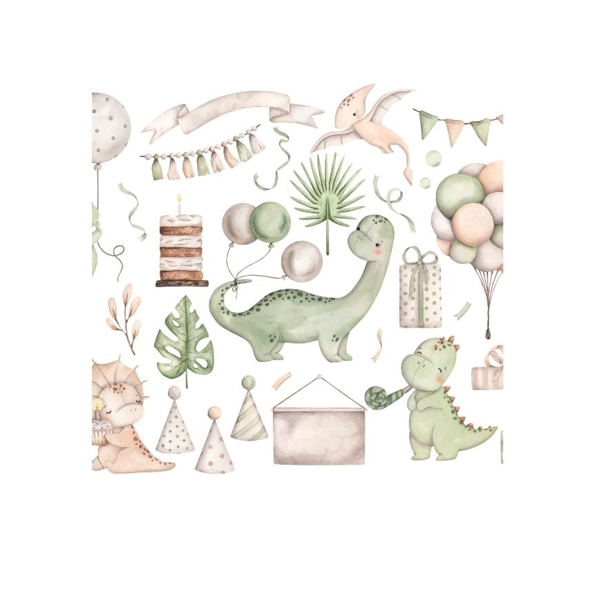 Дитяча люстра KIDS ROOM 1xE27/60W/230V Ø 40 см у вигляді динозавра