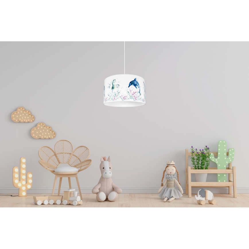 Дитяча люстра OCEAN 1xE27/60W/230V