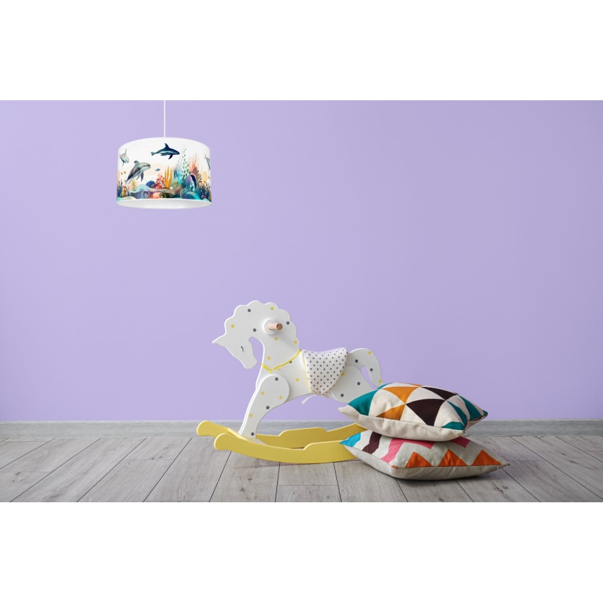 Дитяча люстра OCEAN 1xE27/60W/230V