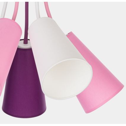 Дитяча люстра WIRE KIDS 5xE27/15W/230V