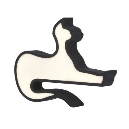 Дитяча настільна LED-лампа CAT LED/13W/230V чорна