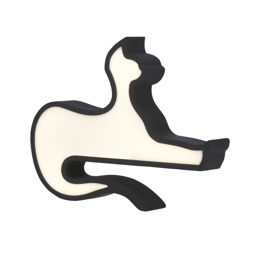 Дитяча настільна LED-лампа CAT LED/13W/230V чорна