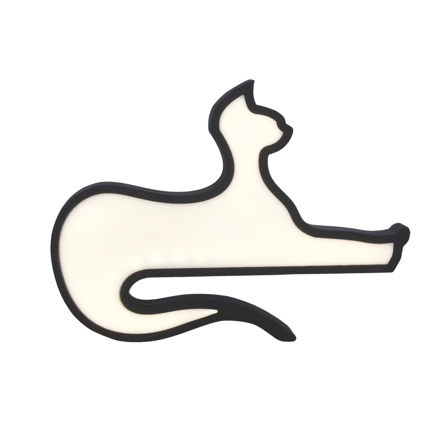 Дитяча настільна LED-лампа CAT LED/13W/230V чорна