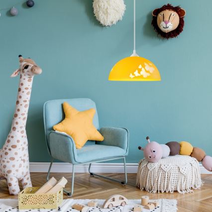 Дитяча підвісна люстра 1xE27/60W/230V