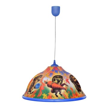 Дитяча підвісна люстра HEDGEHOG 1xE27/15W/230V