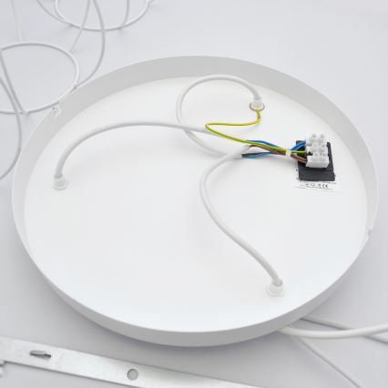 Дитяча підвісна люстра STARS 3xE27/15W/230V бірюзовий/білий