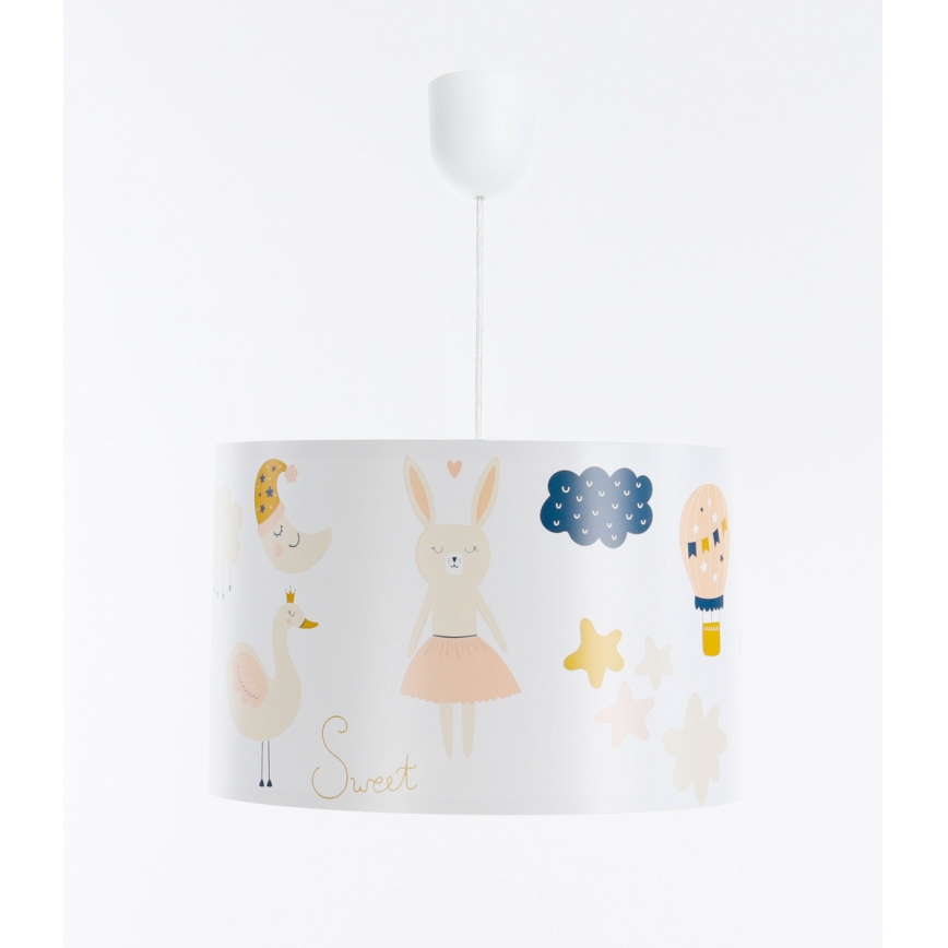 Дитяча підвісна люстра SWEET DREAMS 1xE27/60W/230V діаметр 30 см