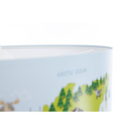 Дитяча підвісна люстра SWEET DREAMS 1xE27/60W/230V діаметр 30 см