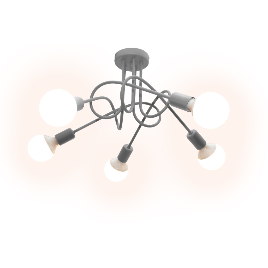 Дитяча пристельова люстра OXFORD 5xE27/15W/230V