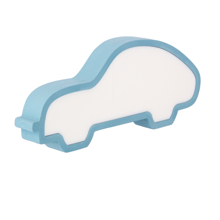 Дитяча світлодіодна настільна лампа CAR LED/11 Вт/230 В синя