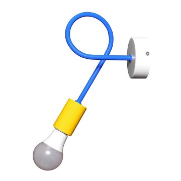 Дитяче настінне освітлення OXFORD 1xE27/15W/230V жовтий