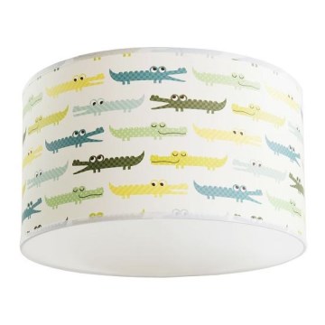 Дитяче стельове світильник CROCODILES 1xE27/60W/230V