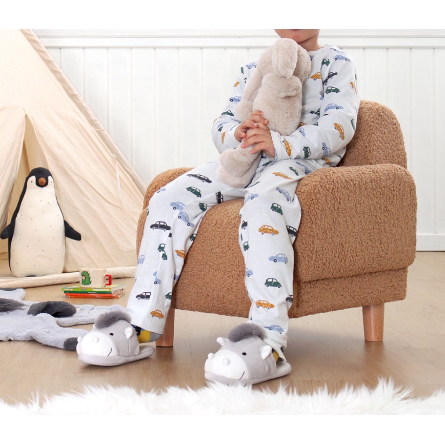 Дитяче крісло LORY — коричневе