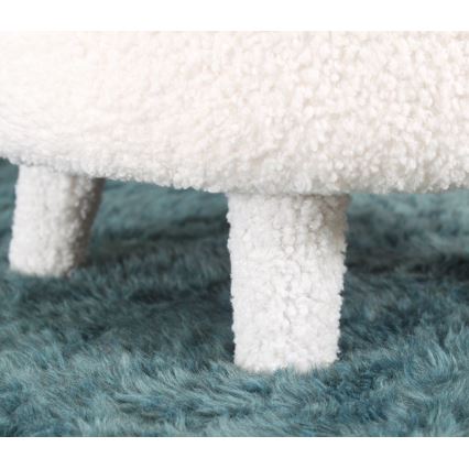 Дитяче крісло PIXI, діаметр 46 см, біле